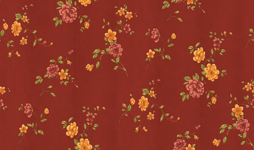hot selling small flowers wallcovering