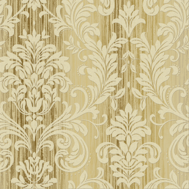 European style big flowers sprinkled gold wallcovering