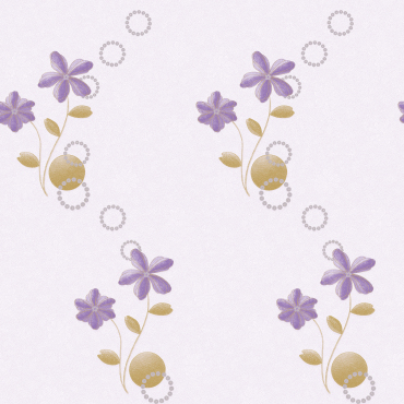 natural light color small flowers wallcovering