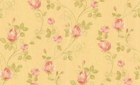natural flowers home interior wallcovering
