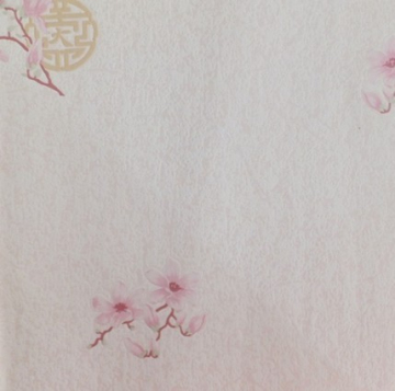 Chinese style flower pattern wallcovering